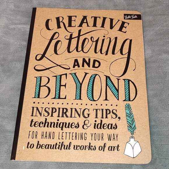 Book Large Format Calligraphy Creative Lettering and Beyond Luxury Crafting - Picture 1 of 16